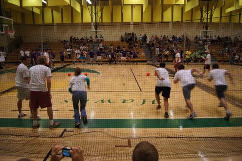 Lethal Litigators Dodgeball Team Playing