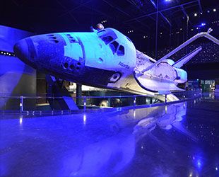 space shuttle exhibit