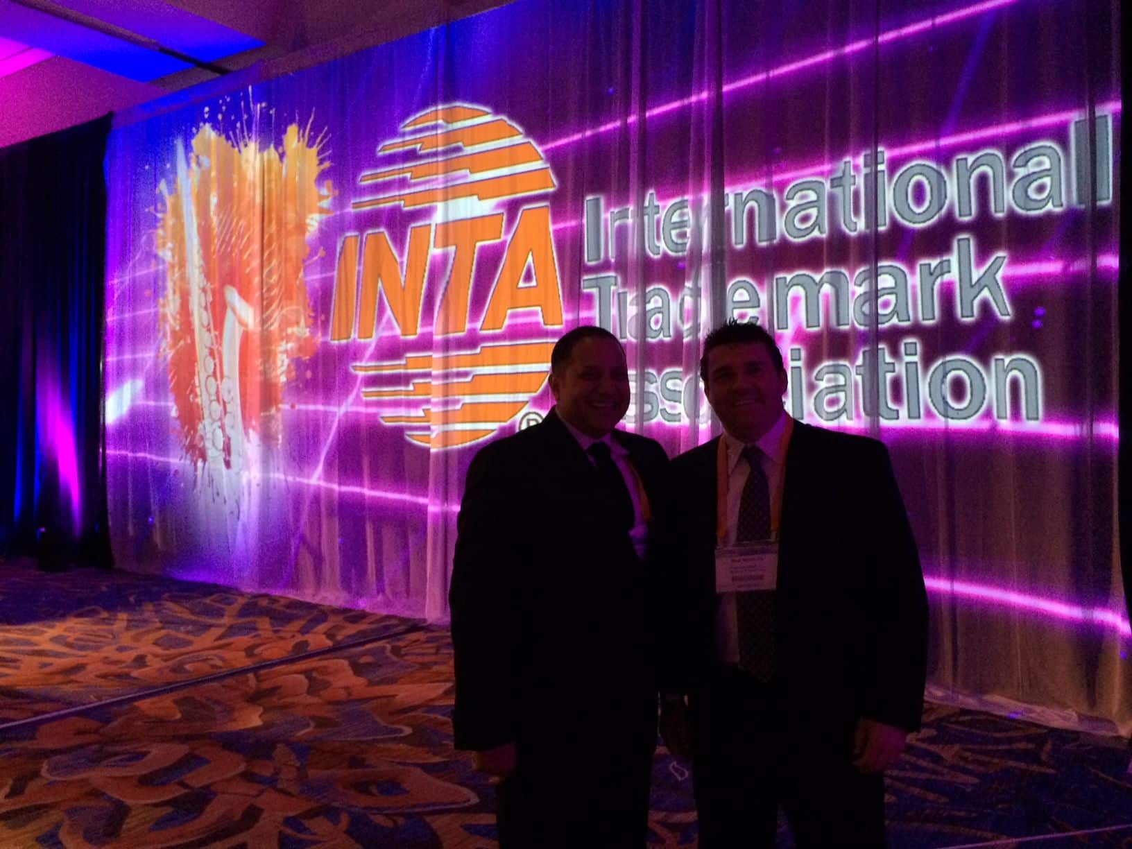 Attorneys Mark Malek and Mark Warzecha attend the Black Tie Gala at the 2015 INTA Conference