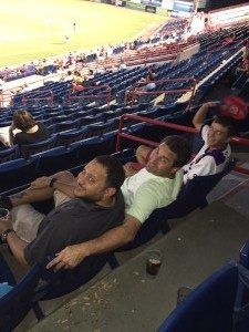 Widerman Malek Crew At A Manatees Game