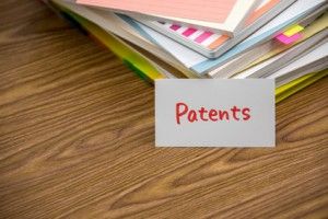 Patents; The Pile of Business Documents on the Desk
